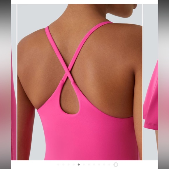 NWT- Halara- XL- Hot Pink 🎾 Mini-Dress W/ 2 pockets included on Shorts. - Picture 10 of 14